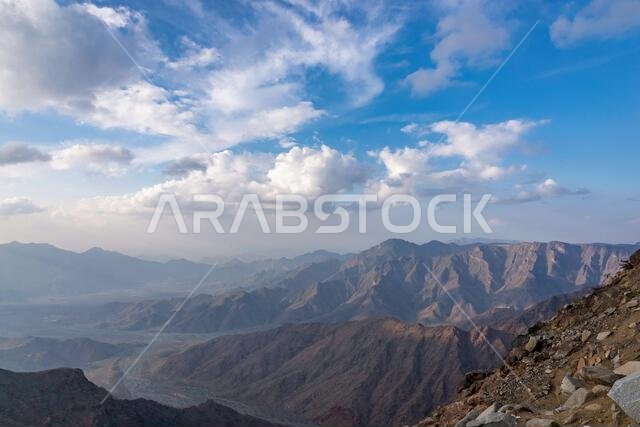 المناظر الطبيعية الخلابة للطائف، المملكة العربية السعودية