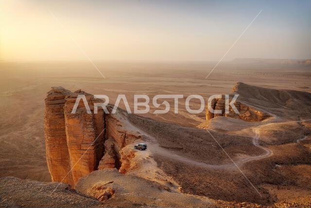 Edge of the World in Saudi Arabia taken in January 2022