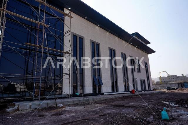 Commercial buildings, hospital, medical center, Saudi Arabia, Medina