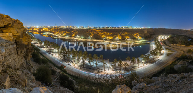 Namar Riyadh A panorama picture of Wadi Namar Park in Riyadh, Saudi Arabia ...