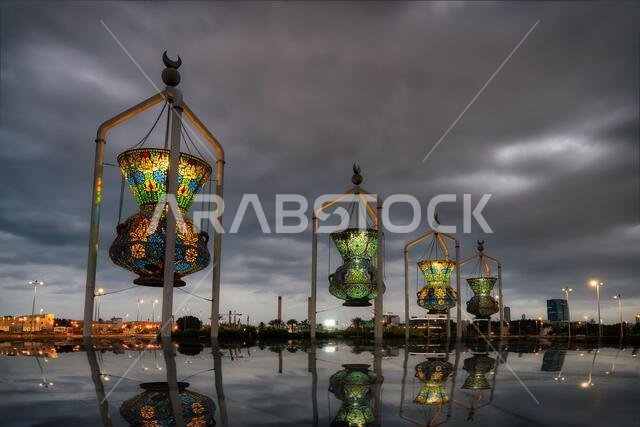 The four lanterns of Jeddah Saudi Arabia taken in May 2022