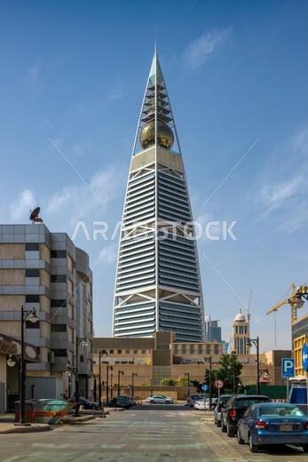 Al Faisaliyah Centre skyscraper in downtown Riyadh Saudi Arabia