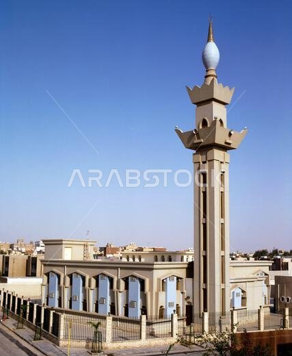 مسجد ومئذنة الرياض، المملكة العربية السعودية