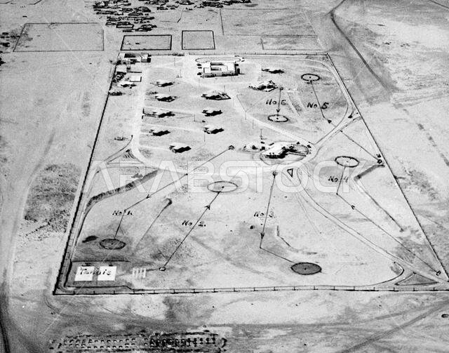 جدة - موقع المجمع - 1954، صور فوتوغرافية من الولايات المتحدة الأمريكية تتعلق بالسفارات والقنصليات والمباني الأخرى في الخارج