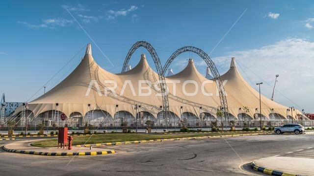 خيمة الفعاليات - الرياض - منظر خلفي