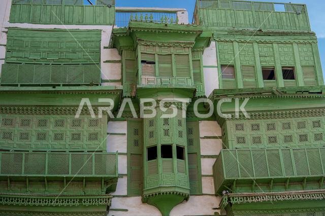 Landmark historic bulding Al Balad Jeddah Saudi Arabia1