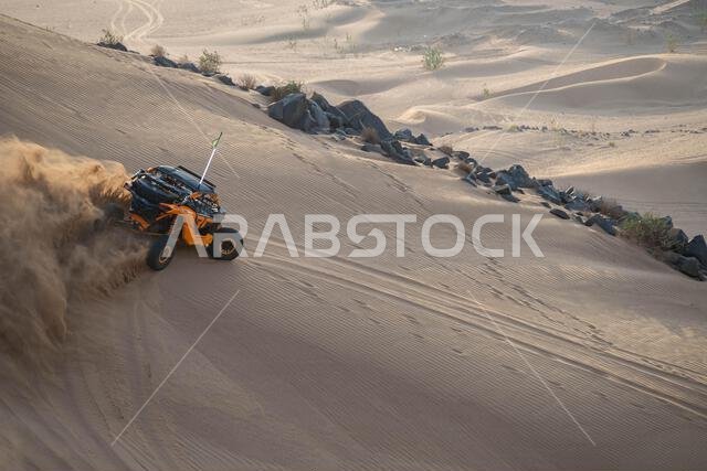 Canam Maverick X3 in the Saudi Arabian dunes