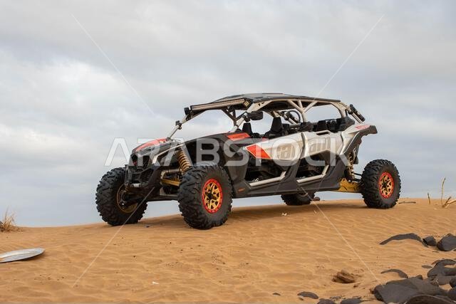 can am maverick x3 in Saudi Arabian dunes
