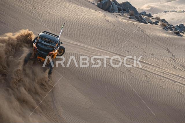 Canam Maverick X3 in the Saudi Arabian dunes