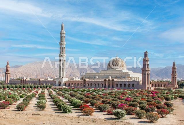 Completed in 2001 and with a total capacity of up to 20,000 worshipers, the Sultan Qaboos Grand Mosque is the largest mosque in Oman