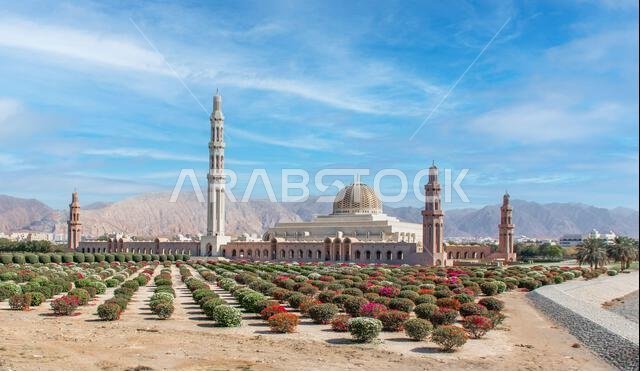 Completed in 2001 and with a total capacity of up to 20,000 worshipers, the Sultan Qaboos Grand Mosque is the largest mosque in Oman