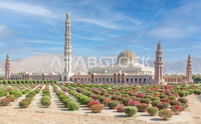 Completed in 2001 and with a total capacity of up to 20,000 worshipers, the Sultan Qaboos Grand Mosque is the largest mosque in Oman