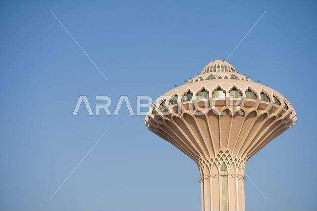 Al Khobar Corniche Morning view. City Khobar, Water Tower Saudi Arabia
