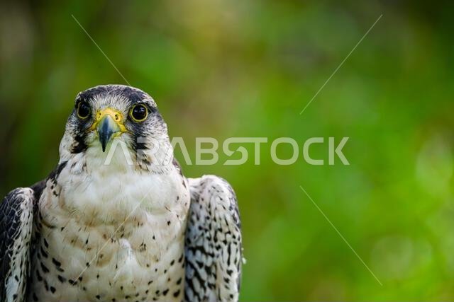 Falco biarmicus or borni falcon, barni or lanario is a species of falconiform bird in the Falconidae family.