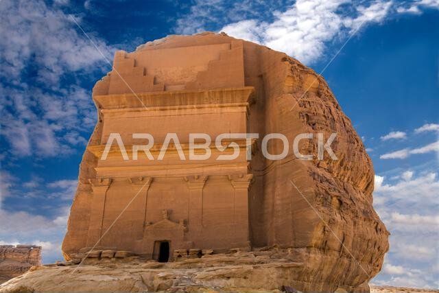 Tomb of Lihyan son of Kuza Hegra Saudia Arabia