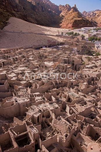 Top view Old Town Al Ula Saudi Arabia 4