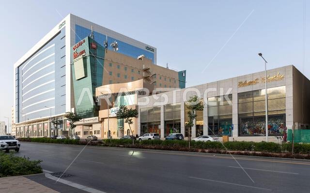Riyadh, Saudi Arabia, 1st April 2022: street picture of Riyadh, Olaya street