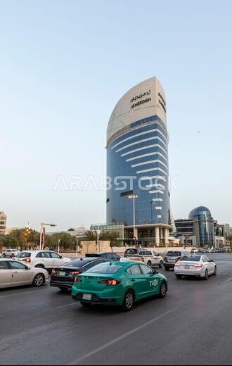 Riyadh, Saudi Arabia, 1st April 2022: street picture of Riyadh, Olaya street Riyadh, Saudi Arabia, 1st April 2022: street picture of Riyadh, Olaya street