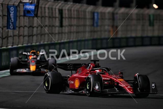 Jeddah, Saudi Arabia. 27th Mar, 2022. Charles Leclerc (MON) Ferrari F1-75. Saudi Arabian Grand Prix, Sunday 27th March 2022. Jeddah, Saudi Arabia. Credit: James Moy/Alamy Live News