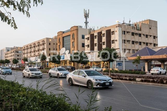 الرياض، المملكة العربية السعودية، 1 أبريل 2022: صورة لشارع العليا في الرياض