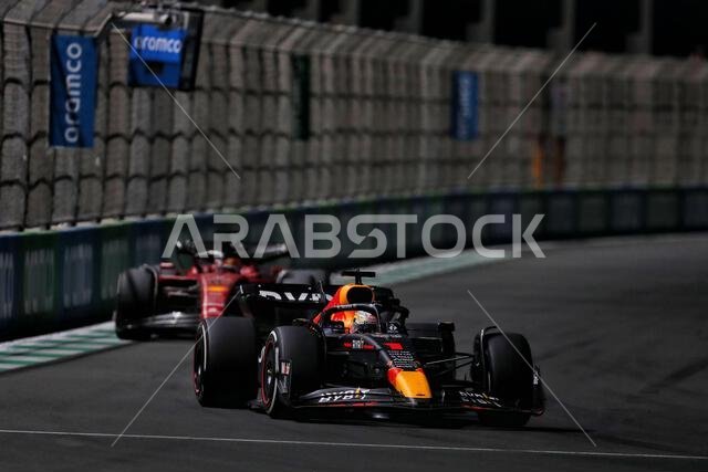 Jeddah, Saudi Arabia. 27th Mar, 2022. Max Verstappen (NLD) Red Bull Racing RB18. Saudi Arabian Grand Prix, Sunday 27th March 2022. Jeddah, Saudi Arabia. Credit: James Moy/Alamy Live News