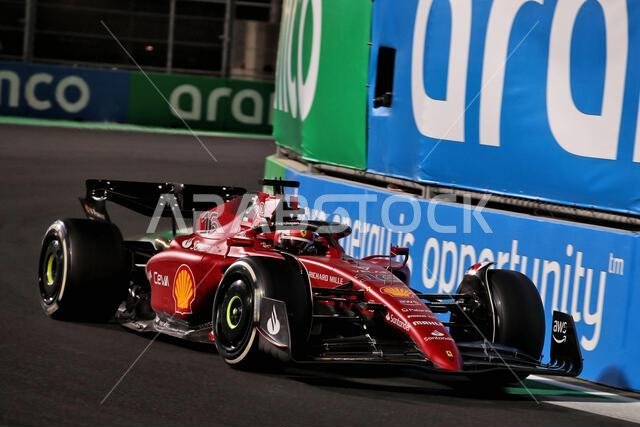 Jeddah, Saudi Arabia. 27th Mar, 2022. Charles Leclerc (MON) Ferrari F1-75. Saudi Arabian Grand Prix, Sunday 27th March 2022. Jeddah, Saudi Arabia. Credit: James Moy/Alamy Live News Jeddah, Saudi Arabia. 27th Mar, 2022. Charles Leclerc (MON) Ferrari F1-75. Saudi Arabian Grand Prix, Sunday 27th March 2022. Jeddah, Saudi Arabia. Credit: James Moy/Alamy Live News