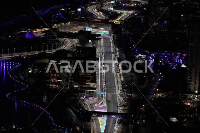 لويس هاميلتون (بريطانيا) مرسيدس AMG F1 W13. سباق الجائزة الكبرى السعودي، السبت 26 مارس 2022. جدة، المملكة العربية السعودية.