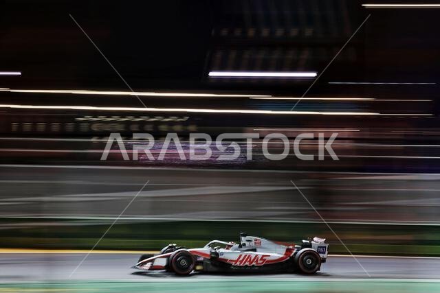 Kevin Magnussen (DEN) Haas VF-22. 26.03.2022. Formula 1 World Championship, Rd 2, Saudi Arabian Grand Prix, Jeddah, Saudi Arabia, Qualifying Day.  Photo credit should read: XPB/Press Association Images.