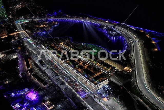 The grid before the start of the race. Saudi Arabian Grand Prix, Sunday 27th March 2022. Jeddah, Saudi Arabia. 27.03.2022. Formula 1 World Championship, Rd 2, Saudi Arabian Grand Prix, Jeddah, Saudi Arabia, Race Day. Photo credit should read: XPB/Press Association Images. The grid before the start of the race. Saudi Arabian Grand Prix, Sunday 27th March 2022. Jeddah, Saudi Arabia. 27.03.2022. Formula 1 World Championship, Rd 2, Saudi Arabian Grand Prix, Jeddah, Saudi Arabia, Race Day. Photo credit should read: XPB/Press Association Images.