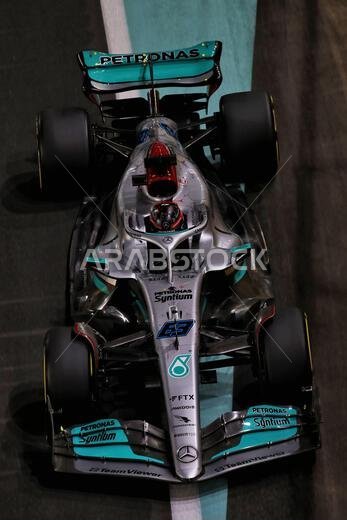 George Russell (GBR) Mercedes AMG F1 W13. Saudi Arabian Grand Prix, Saturday 26th March 2022. Jeddah, Saudi Arabia.