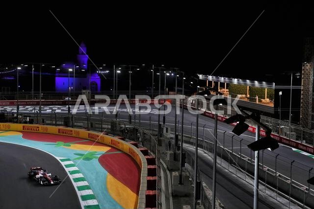 Valtteri Bottas (FIN) Alfa Romeo F1 Team C42. Saudi Arabian Grand Prix, Saturday 26th March 2022. Jeddah, Saudi Arabia.