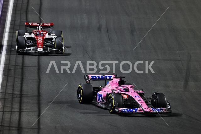 Fernando Alonso (ESP) Alpine F1 Team A522. 27.03.2022. Formula 1 World Championship, Rd 2, Saudi Arabian Grand Prix, Jeddah, Saudi Arabia, Race Day.  Photo credit should read: XPB/Press Association Images.