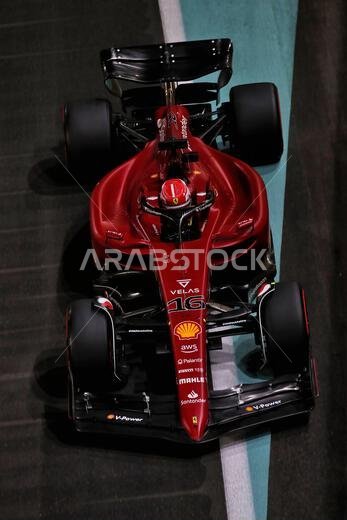 شارل لوكلير (مون) فيراري F1-75. سباق الجائزة الكبرى السعودي، السبت 26 مارس 2022. جدة، المملكة العربية السعودية.