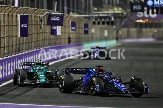 ألكسندر ألبون (تايلاند) - فريق ويليامز ريسينغ - سيارة FW44. 27 مارس 2022. بطولة العالم للفورمولا 1، الجولة الثانية، جائزة السعودية الكبرى، جدة، المملكة العربية السعودية، يوم السباق. حقوق الصورة محفوظة لـ: XPB/Press Association Images.