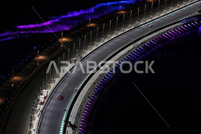 شارل لوكلير (مون) فيراري F1-75. سباق الجائزة الكبرى السعودي، السبت 26 مارس 2022. جدة، المملكة العربية السعودية.