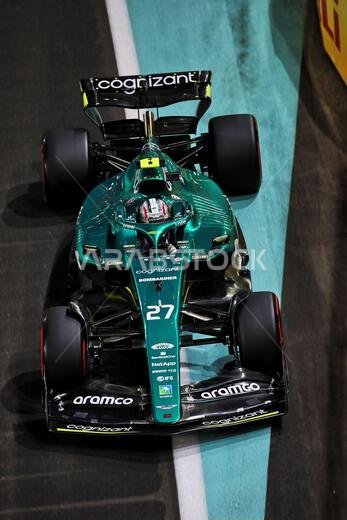 Nico Hulkenberg (GER) Aston Martin F1 Team Reserve Driver AMR22. Saudi Arabian Grand Prix, Saturday 26th March 2022. Jeddah, Saudi Arabia.