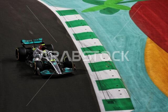 Lewis Hamilton (GBR) Mercedes AMG F1 W13. Saudi Arabian Grand Prix, Saturday 26th March 2022. Jeddah, Saudi Arabia. Lewis Hamilton (GBR) Mercedes AMG F1 W13. Saudi Arabian Grand Prix, Saturday 26th March 2022. Jeddah, Saudi Arabia.