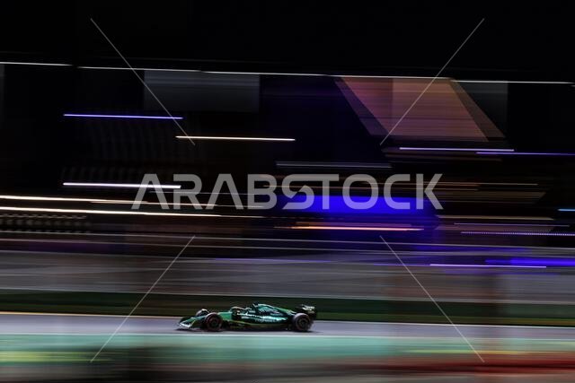 لانس سترول (كندا)، فريق أستون مارتن للفورمولا 1، AMR22. 26 مارس 2022. بطولة العالم للفورمولا 1، الجولة الثانية، جائزة السعودية الكبرى، جدة، المملكة العربية السعودية، يوم التصفيات. حقوق الصورة محفوظة لـ: XPB/Press Association Images. لانس سترول (كندا)، فريق أستون مارتن للفورمولا 1، AMR22. 26 مارس 2022. بطولة العالم للفورمولا 1، الجولة الثانية، جائزة السعودية الكبرى، جدة، المملكة العربية السعودية، يوم التصفيات. حقوق الصورة محفوظة لـ: XPB/Press Association Images.