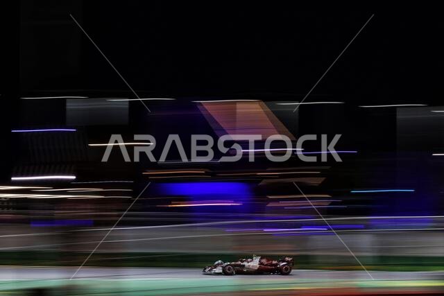 Guanyu Zhou (CHN) Alfa Romeo F1 Team C42. 26.03.2022. Formula 1 World Championship, Rd 2, Saudi Arabian Grand Prix, Jeddah, Saudi Arabia, Qualifying Day. Photo credit should read: XPB/Press Association Images. Guanyu Zhou (CHN) Alfa Romeo F1 Team C42. 26.03.2022. Formula 1 World Championship, Rd 2, Saudi Arabian Grand Prix, Jeddah, Saudi Arabia, Qualifying Day. Photo credit should read: XPB/Press Association Images.