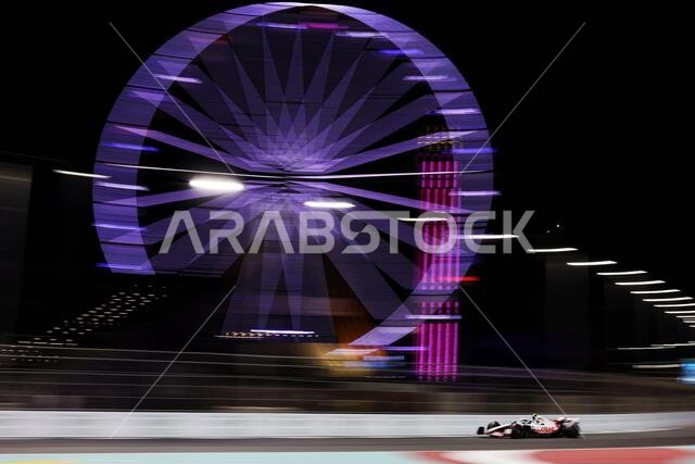 Mick Schumacher (GER) Haas VF-22. 26.03.2022. Formula 1 World Championship, Rd 2, Saudi Arabian Grand Prix, Jeddah, Saudi Arabia, Qualifying Day.  Photo credit should read: XPB/Press Association Images.