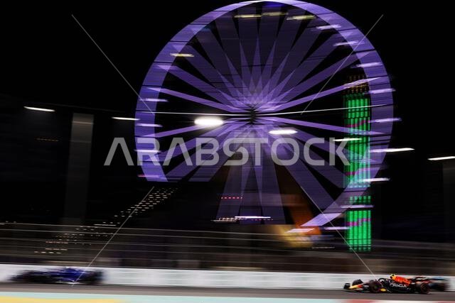 Sergio Perez (MEX) Red Bull Racing RB18. 26.03.2022. Formula 1 World Championship, Rd 2, Saudi Arabian Grand Prix, Jeddah, Saudi Arabia, Qualifying Day.  Photo credit should read: XPB/Press Association Images.