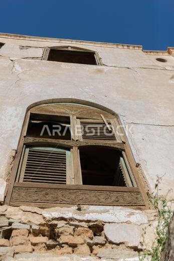 Abandoned Abdullah al-Suleiman palace, Mecca province, Taïf, Saudi Arabia