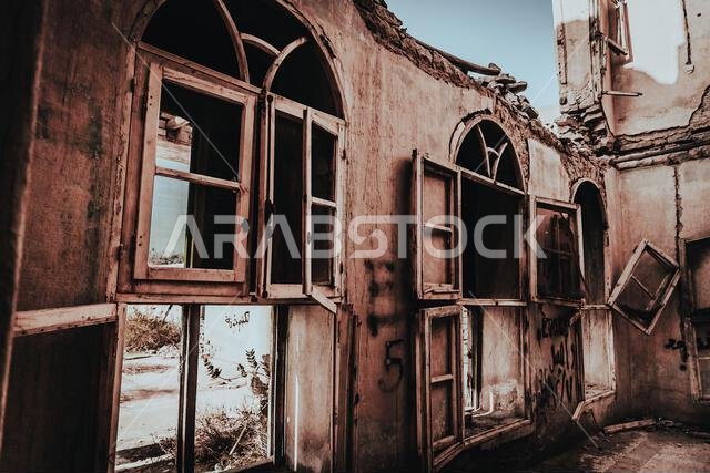قصر عبد الله السليمان المهجور، منطقة مكة المكرمة، الطائف، المملكة العربية السعودية