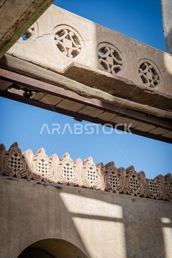 Abandoned Abdullah al-Suleiman palace, Mecca province, Taïf, Saudi Arabia