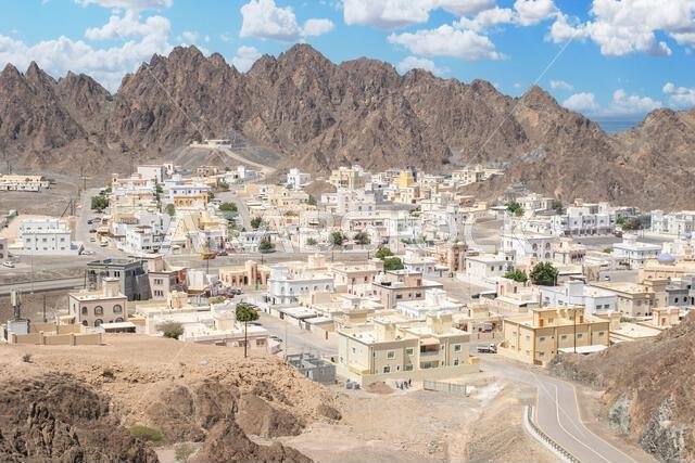 Capital and most populated city in Oman, Muscat displays amazing spots where its white buildings are surrounded by impressive mountains