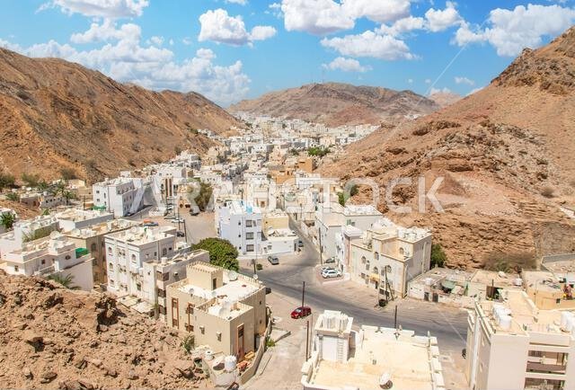 Capital and most populated city in Oman, Muscat displays amazing spots where its white buildings are surrounded by impressive mountains