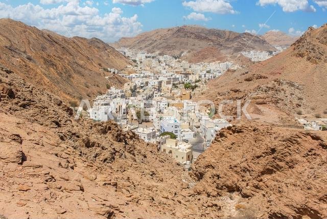 Capital and most populated city in Oman, Muscat displays amazing spots where its white buildings are surrounded by impressive mountains