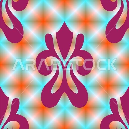 نماذج من الزخارف التقليدية لشعوب ودول آسيا، حيث تجذب الألوان الزاهية الحظ والثروة. سجاد نسائي منسوج بزخارف نماذج من الزخارف التقليدية لشعوب ودول آسيا، حيث تجذب الألوان الزاهية الحظ والثروة. سجاد نسائي منسوج بزخارف