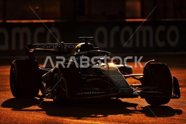 جدة، المملكة العربية السعودية. ٢٥ مارس ٢٠٢٢. لانس سترول (كندا)، فريق أستون مارتن للفورمولا ١، AMR22. سباق الجائزة الكبرى السعودي، الجمعة ٢٥ مارس ٢٠٢٢. جدة، المملكة العربية السعودية. حقوق الصورة: جيمس موي/ألامي لايف نيوز