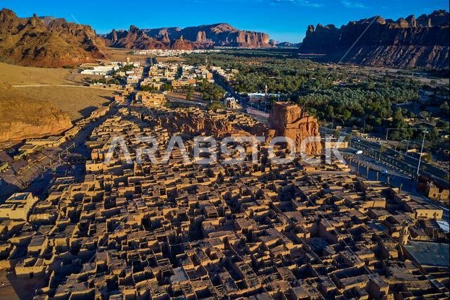 المملكة العربية السعودية، منطقة المدينة المنورة، العلا أو العلا، الموقع الأثري للمدينة القديمة